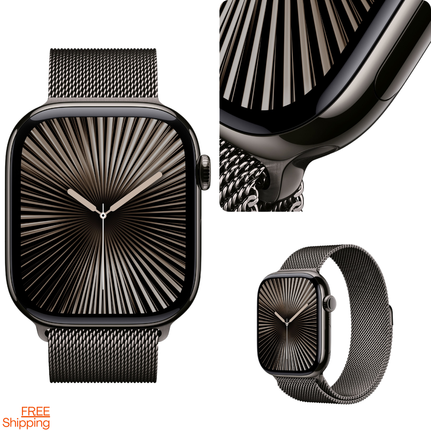 iWatch Series 10 Smartwatch 1-Year Warranty | 30-Days easy return | AirDops pro 2 (Free Gift)